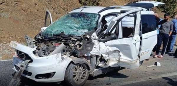 Siirt-Bitlis Karayolu'nda kaza: 3 yaralı