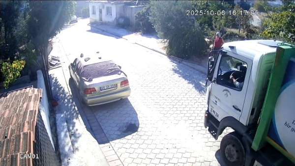 Çöpünü çıkaran yaşlı kadın cinayet gibi kazada hayatını kaybetti