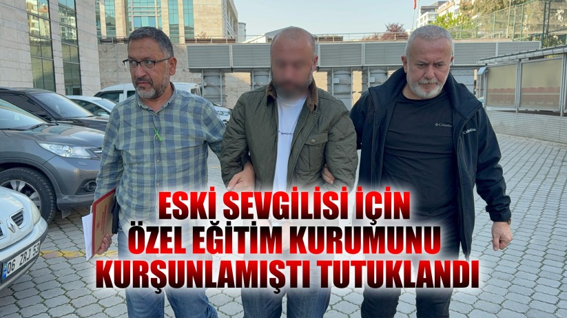 Atakum'da eğitim kurumuna pompalı tüfekli saldırı