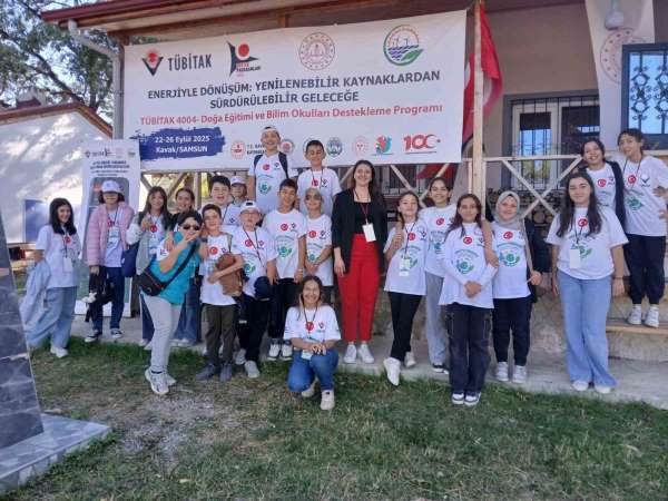 Kavak'ta öğrenciler yenilenebilir enerjiyi keşfetti