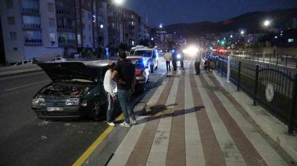 Malatya'da 4 araçlı zincirleme kaza: 2 yaralı