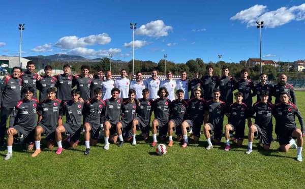 U19 Milli Takımı, Danimarka maçı hazırlıklarına Hırvatistan'da başladı