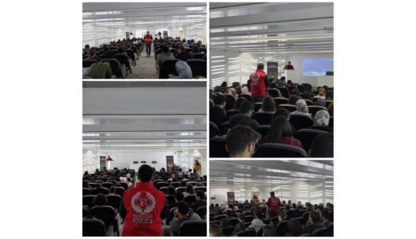 Erzurum'da üniversite öğrencilerine terörle mücadele bilgilendirmesi