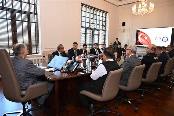 Manisa'da spor müsabakaları için güvenlik zirvesi