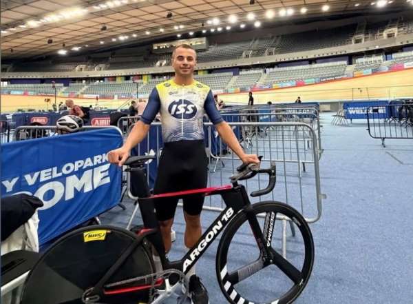 Recep Ünalan, UCI Masterlar Pist Bisikleti Dünya Şampiyonası'nda dünya ikincisi oldu