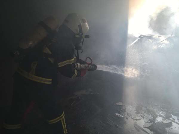 Amasya'da ev yangını 