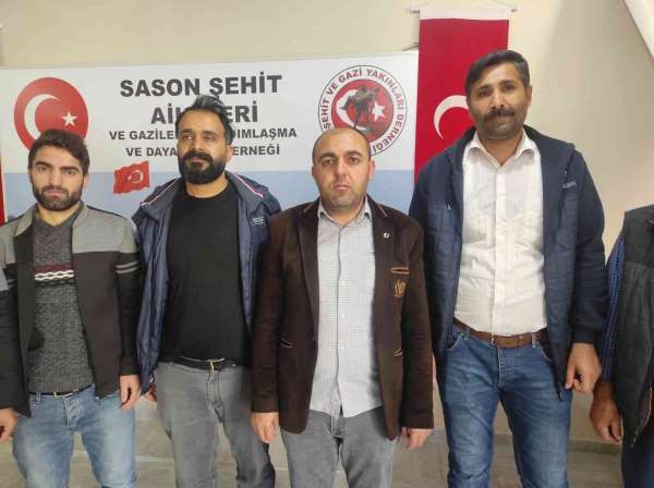 Sasonlu şehit yakınlarından İYİ Partili Türkkan'a tepki