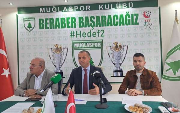 Muğlaspor Başkanı Kıyanç'tan destek çağrısı: 'Muğla bize destek vermezse bu iş yürümeyecek'