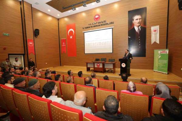Siirt'te coğrafi işaretler farkındalık konferansı düzenlendi