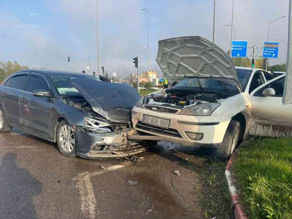Tavşanlı'da trafik kazası, 1 kişi yaralandı