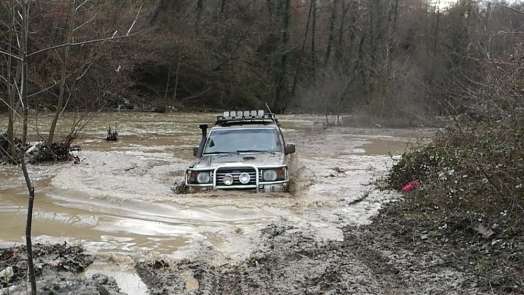 Off-Roadcıların ırmak macerası
