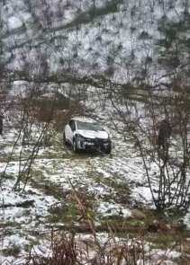 Kaza yapan aracı kurtarma operasyonu faciaya dönüyordu