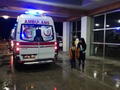 Karaman'da trafik kazası: 3'ü çocuk 6 yaralı
