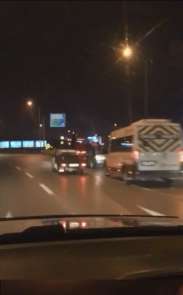 Kavşağı kaçırmayayım derken faciaya sebep oluyordu