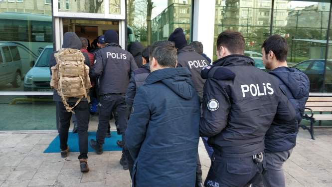 Samsun Haberleri: Ankesör Operasyonunda 10 Zanlı Adliyede
