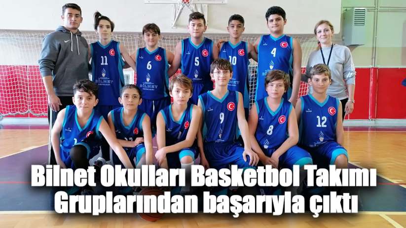 Bilnet Okulları Basketbol Takımı Gruplarından başarıyla çıktı