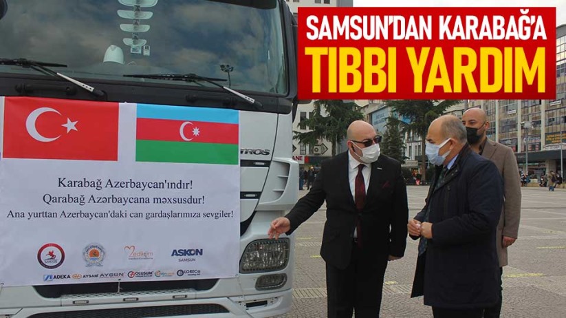 Samsun'dan Karabağ'a tıbbi yardım