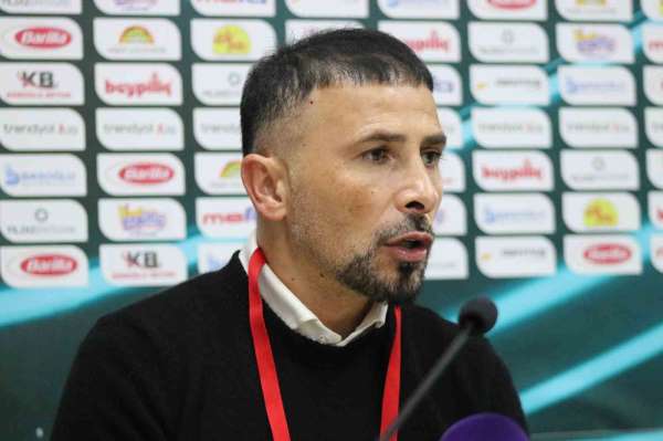Boluspor - Erzurumspor FK maçının ardından