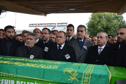 Fatih Terim'in babası Talat Terim son yolculuğuna uğurlandı