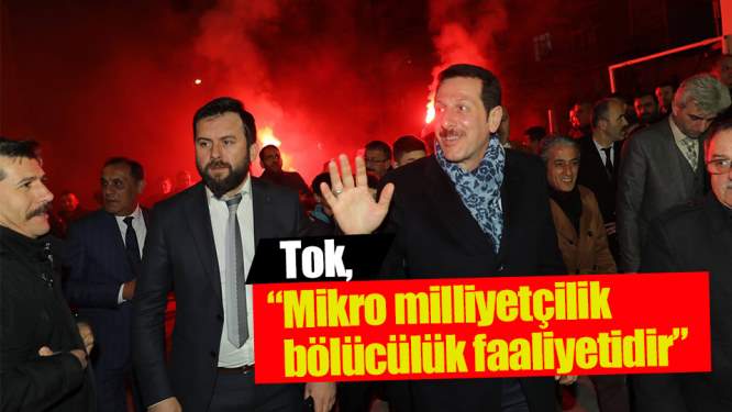 Tok, 'Mikro milliyetçilik bölücülük faaliyetidir'