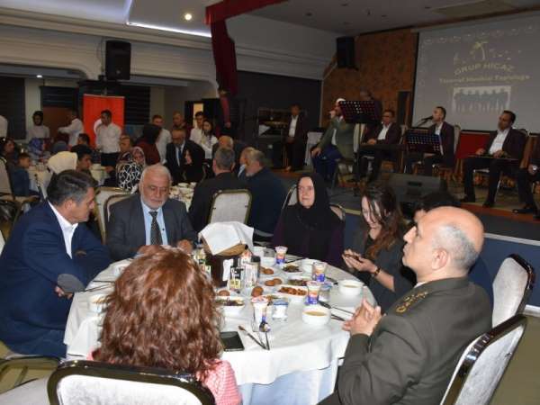 Düzce'de ilk iftar şehit yakınları ve gazilerle 