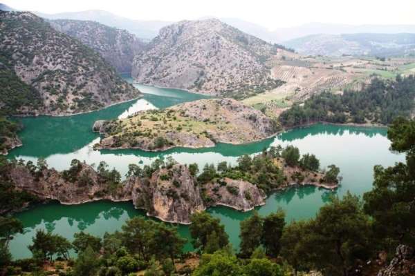 İç tekne turizminin yeni gözdesi; Arapapıştı Kanyonu