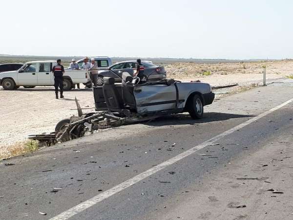 Aksaray'daki kazada 1 kişi hayatını kaybetti 