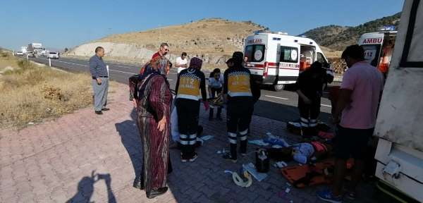 Konya'da trafik kazası: 4 yaralı 