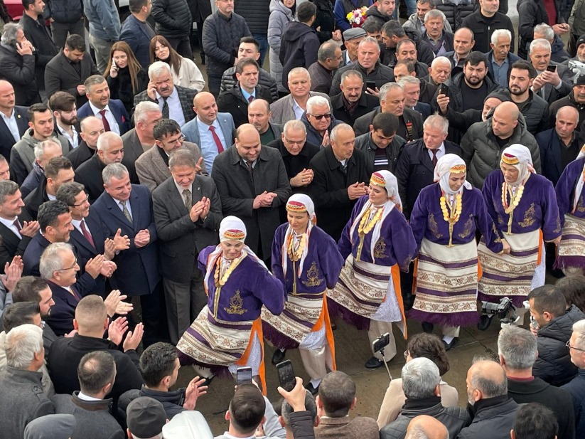 Halit Doğan'a Samsun'da sıcak karşılama