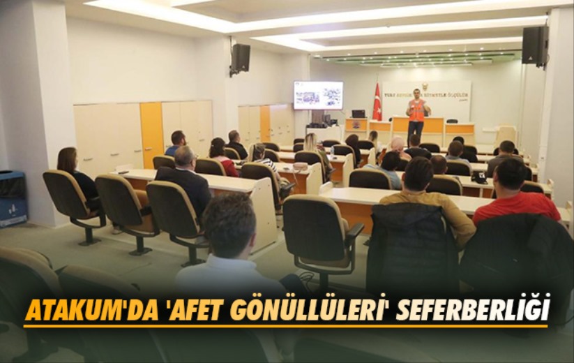 Atakum'da 'Afet Gönüllüleri' seferberliği