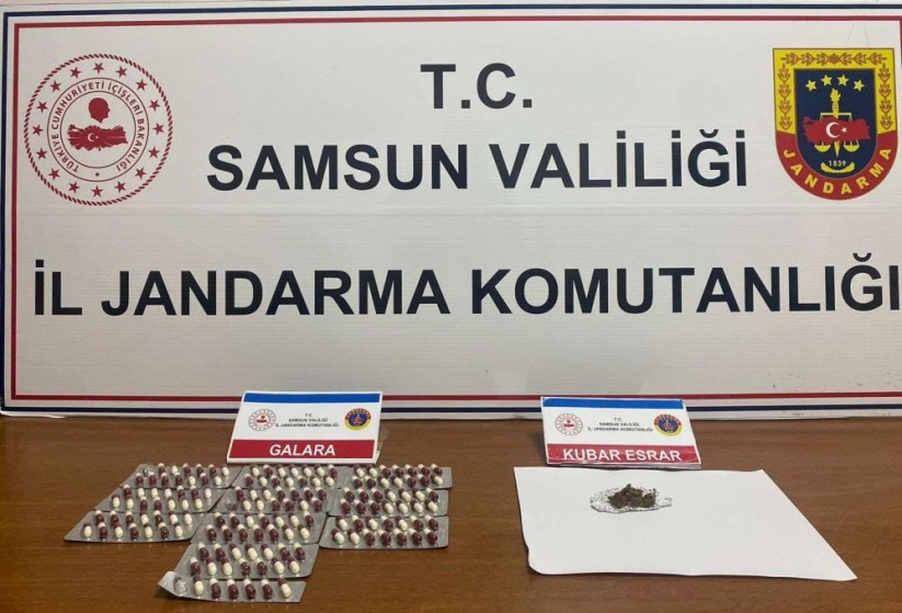 Samsun'da jandarmadan uyuşturucu operasyonları