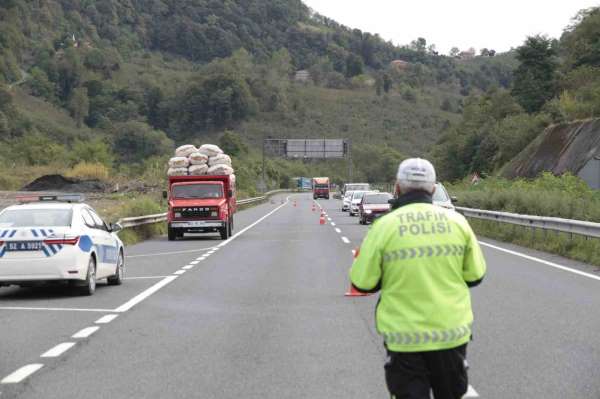 Ordu'da bir haftada 12 binden fazla araç ve sürücüsü denetlendi