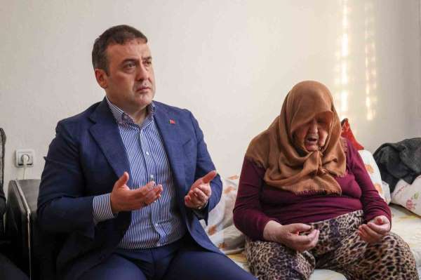 Vali Sözer Gölpazarı'nda şehit ailesi ile bir araya geldi