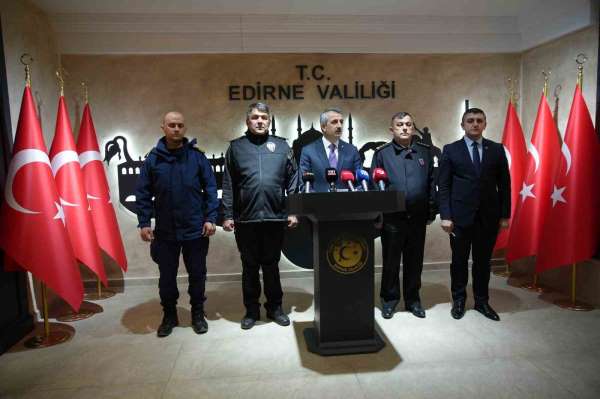 Edirne'de Avrupa'ya açılan sınır kapılarından Ocak ayında 878 bin 568 yolcu geçiş yaptı