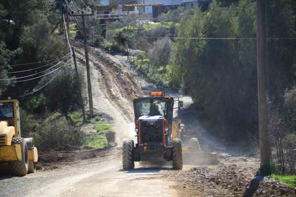 Muğla Büyükşehir'den Ula Ataköy'e 13.5 milyonluk yol yatırımı