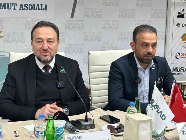 MÜSİAD Genel Başkanı Mahmut Asmalı Malatya'da üyelerle buluştu