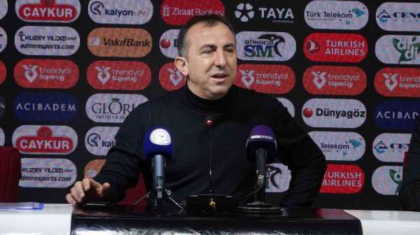 Recep Uçar: 'Maça gelen seyircilerimizi evlerine mutlu göndermek istiyorduk'