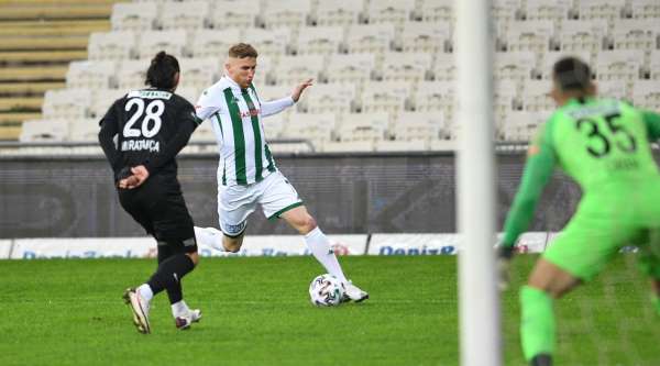 Bursaspor 11 maçta yine 13 puan topladı