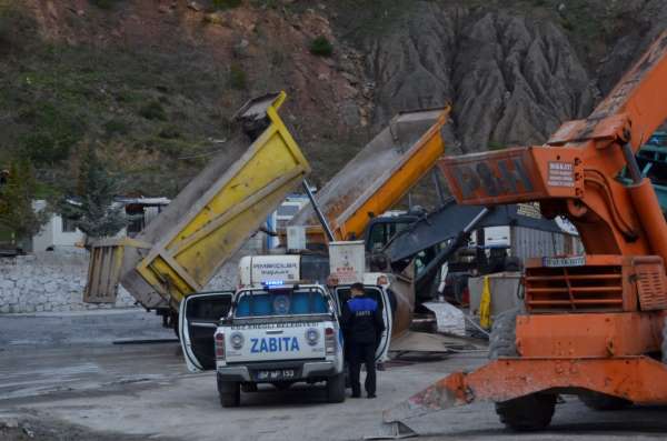 Cüruf geri kazanım tesisi yeniden durduruldu