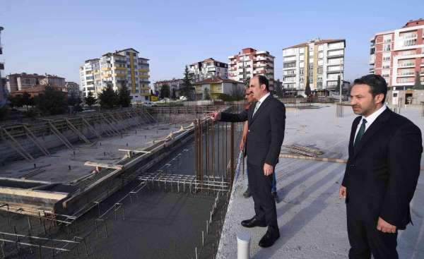 Başkan Altay Ereğli Yarı Olimpik Yüzme Havuzu inşaatını inceledi - Konya haber
