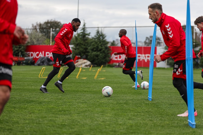 Samsunspor, Galatasaray maçı hazırlıklarını sürdürdü
