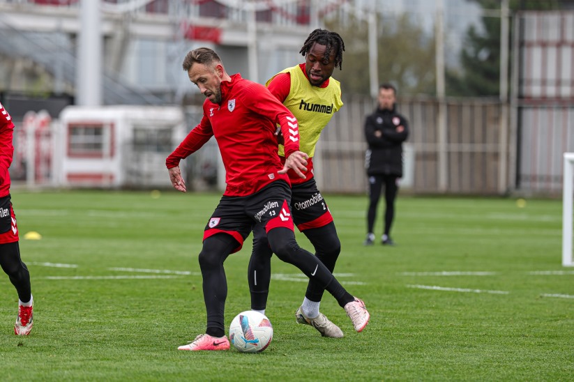 Samsunspor, Galatasaray maçı hazırlıklarını sürdürdü