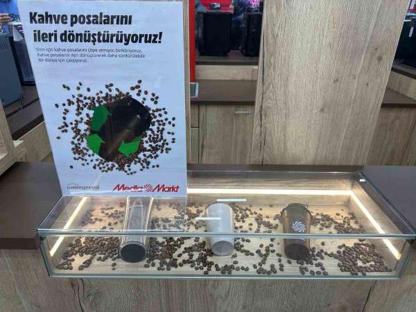 Kahve posaları ileri dönüşüm teknolojisiyle döngüsel ekonomiye kazandırılıyor