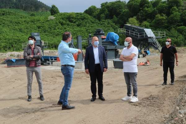 Başkan Tavlı: 'Konkasör tesisi kırsaldaki yol sorununa neşter vuracak'