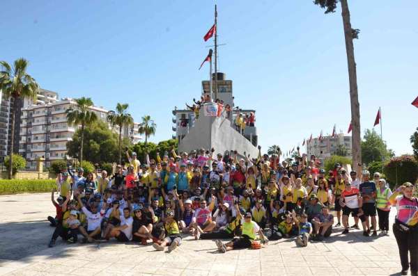 Kleopatra Bisiklet Festivali'nde renkli görüntüler ortaya çıktı