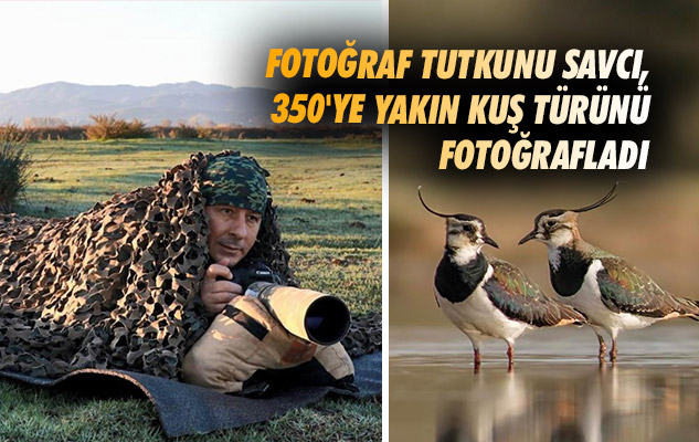 Samsun'da fotoğraf tutkunu savcı, 350'ye yakın kuş türünü fotoğrafladı