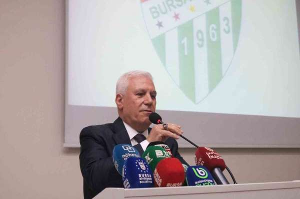 Bursa Büyükşehir Belediye Başkanı Mustafa Bozbey: 'Bursaspor için sistem oluşturmalıyız'