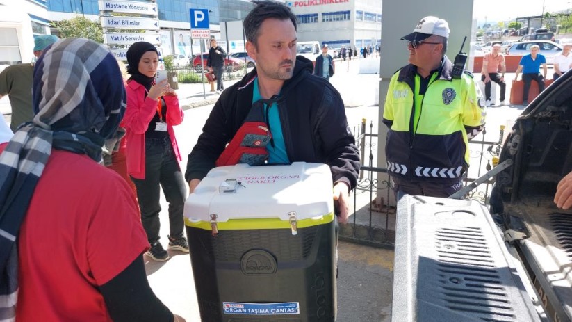 Samsun'da 7 kişiye umut olan organları yetiştirmek için zamanla yarıştılar