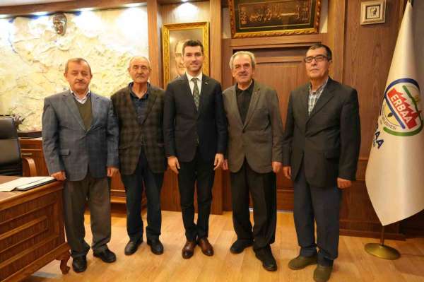 Erbaa Belediye Başkanı Karagöl'e Türkiye Medya Temsilcilerinden tebrik ziyareti