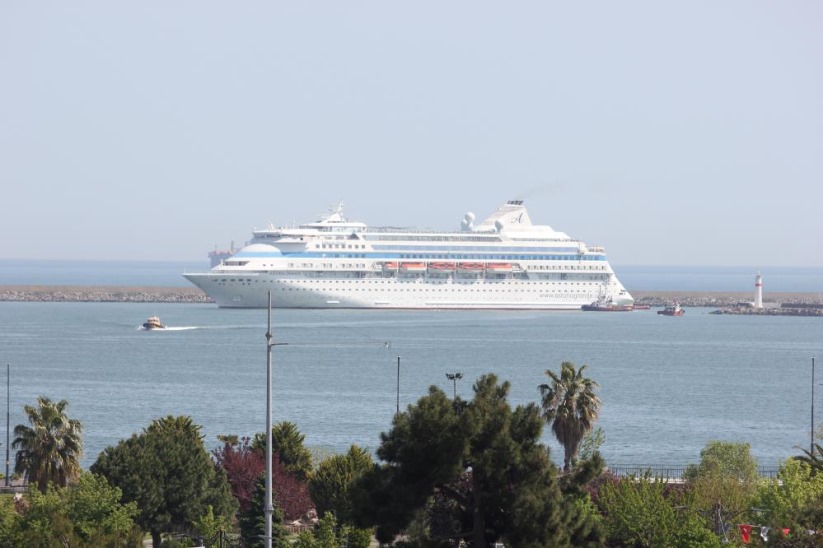 Sezonun ilk kruvaziyeri Samsun'da